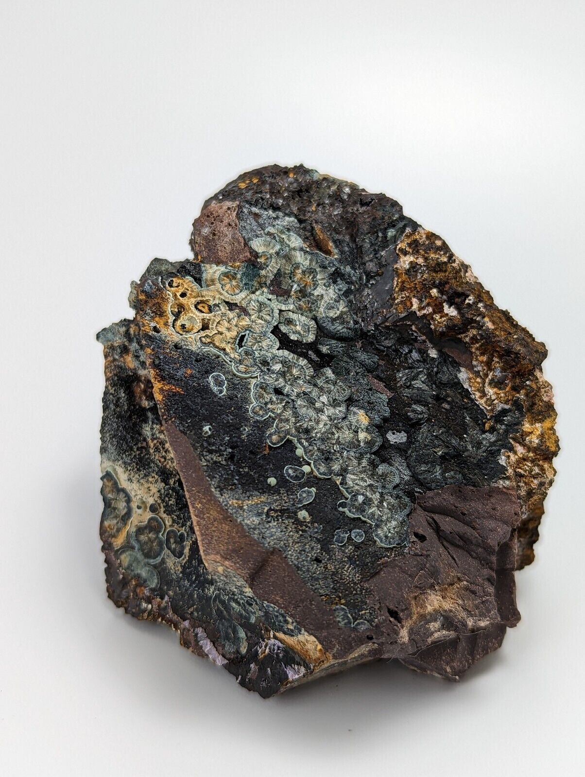 Super Rare Kidwellite Strengite Cacoxenite Combo -York Mine Polk Co Arkansas - Collectibles:Rocks Fossils &