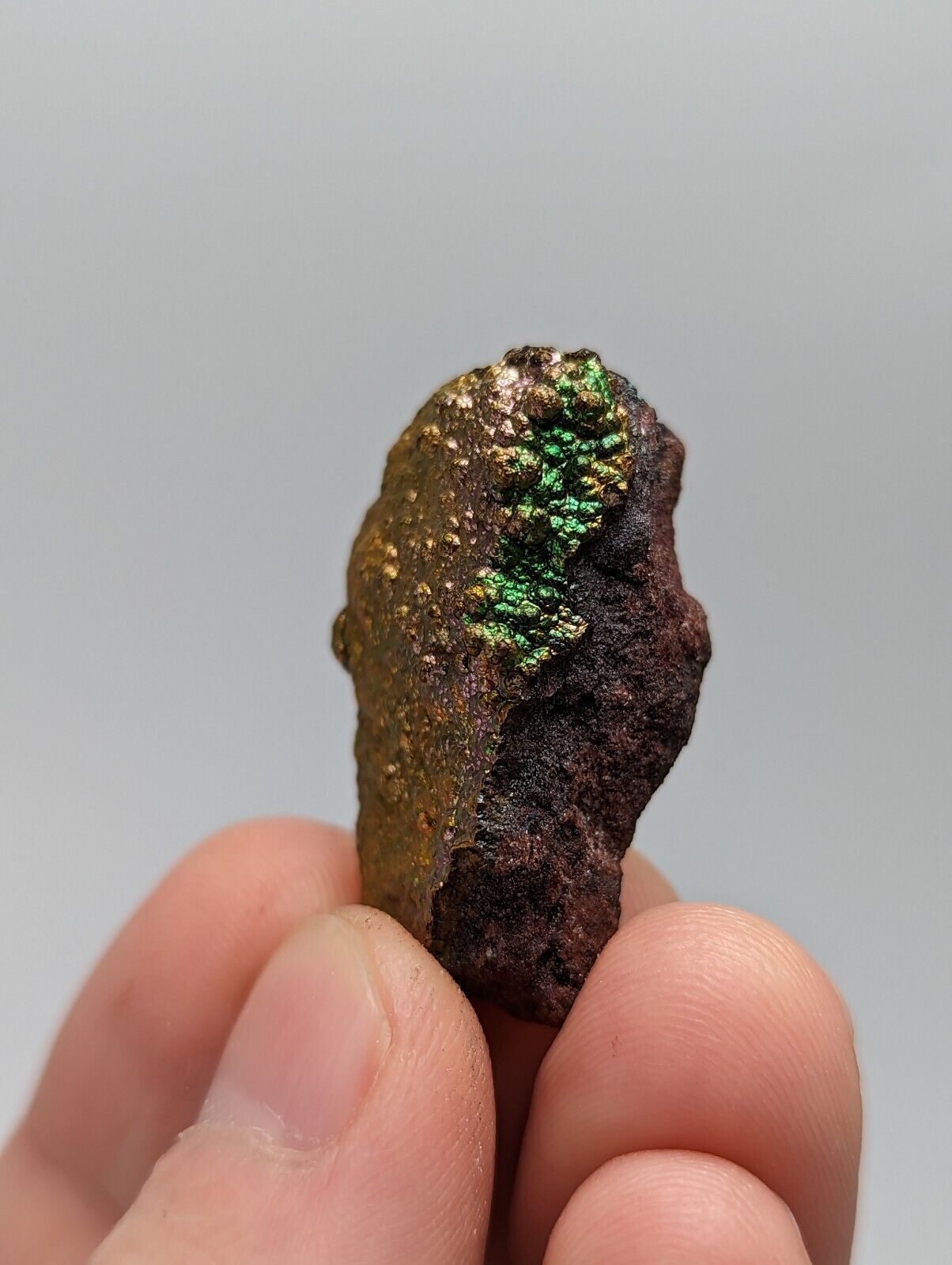 Turgite Graves Mountain Lincolnton Georgia USA Natural Rainbows - Collectibles:Rocks Fossils & Minerals:Crystals