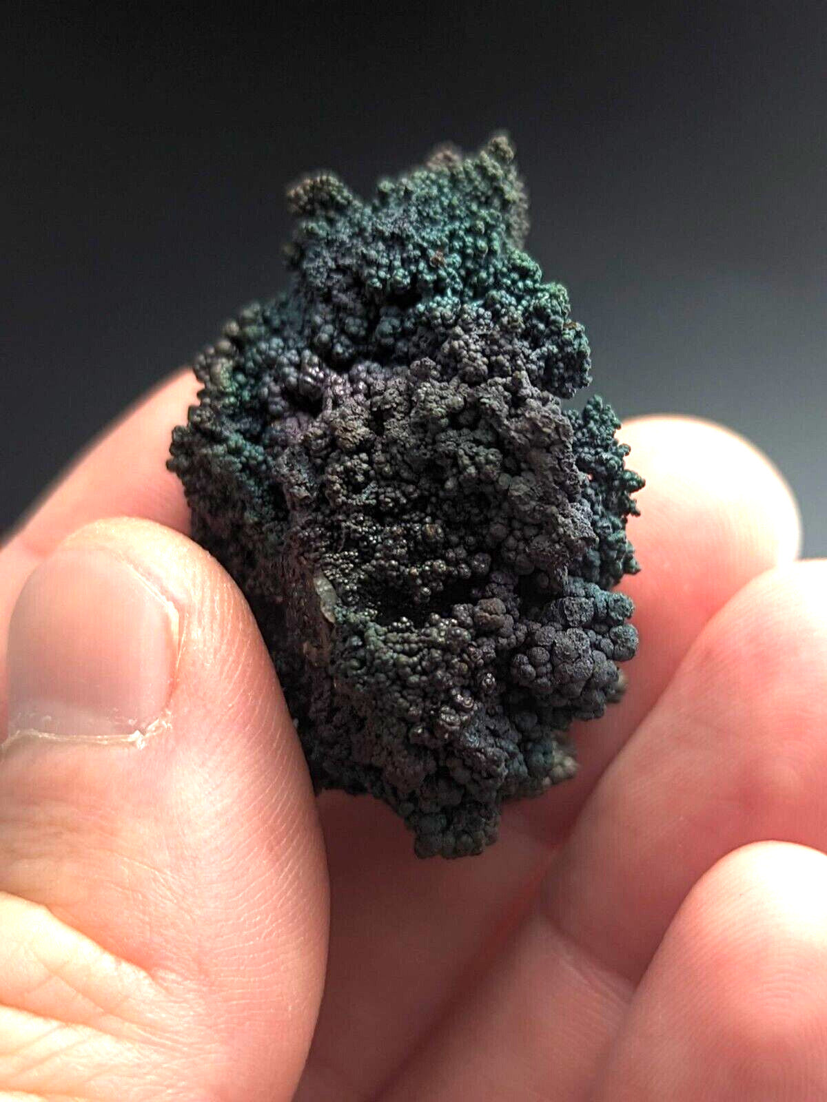 Turgite Iridescent Hematite Goethite Graves Mountain Georgia USA Old Stock - Collectibles:Rocks Fossils &