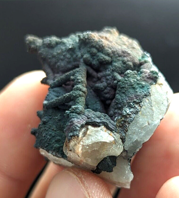 Turgite Iridescent Hematite Goethite Graves Mountain Georgia USA Old Stock - Collectibles:Rocks Fossils &