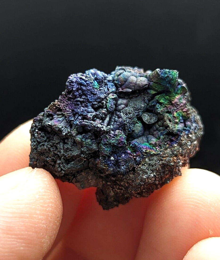 Turgite Iridescent Hematite Goethite Graves Mountain Georgia USA Old Stock - Collectibles:Rocks Fossils &