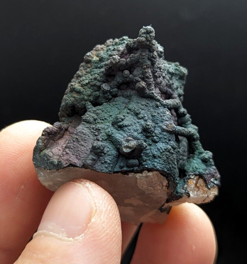 Turgite Iridescent Hematite Goethite Graves Mountain Georgia USA Old Stock - Collectibles:Rocks Fossils &