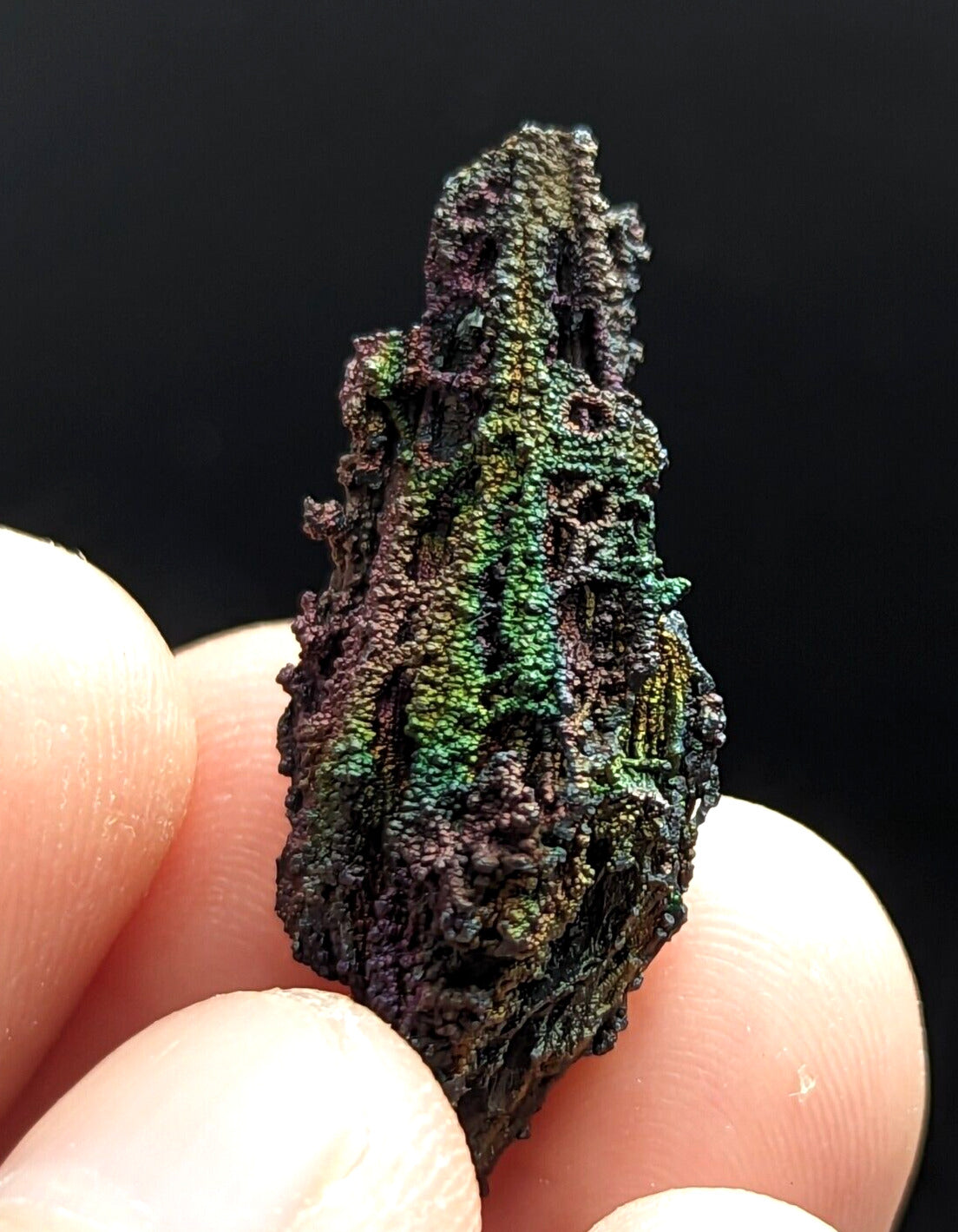 Turgite Iridescent Hematite Goethite Graves Mountain Georgia USA Old Stock - Collectibles:Rocks Fossils &