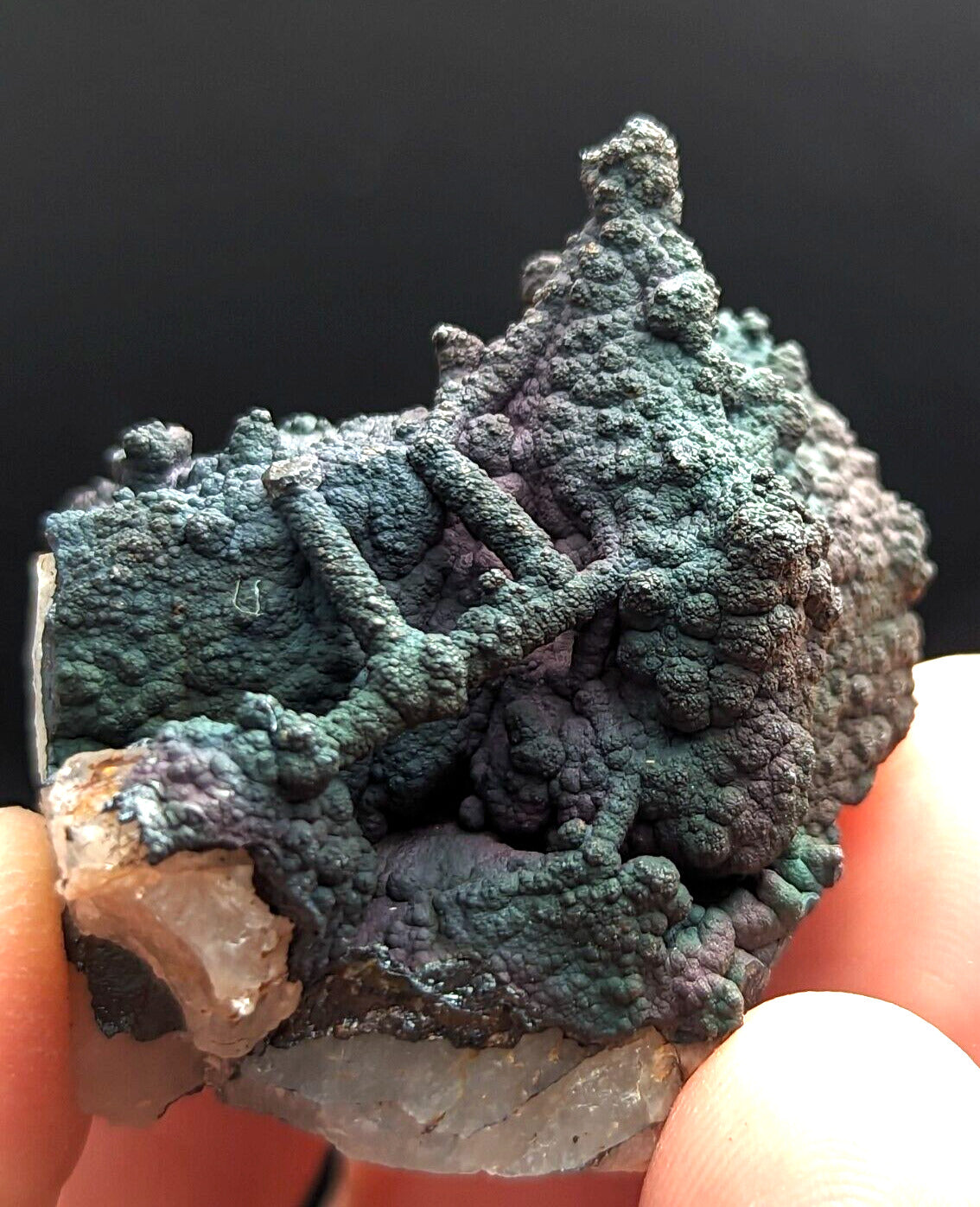 Turgite Iridescent Hematite Goethite Graves Mountain Georgia USA Old Stock - Collectibles:Rocks Fossils &
