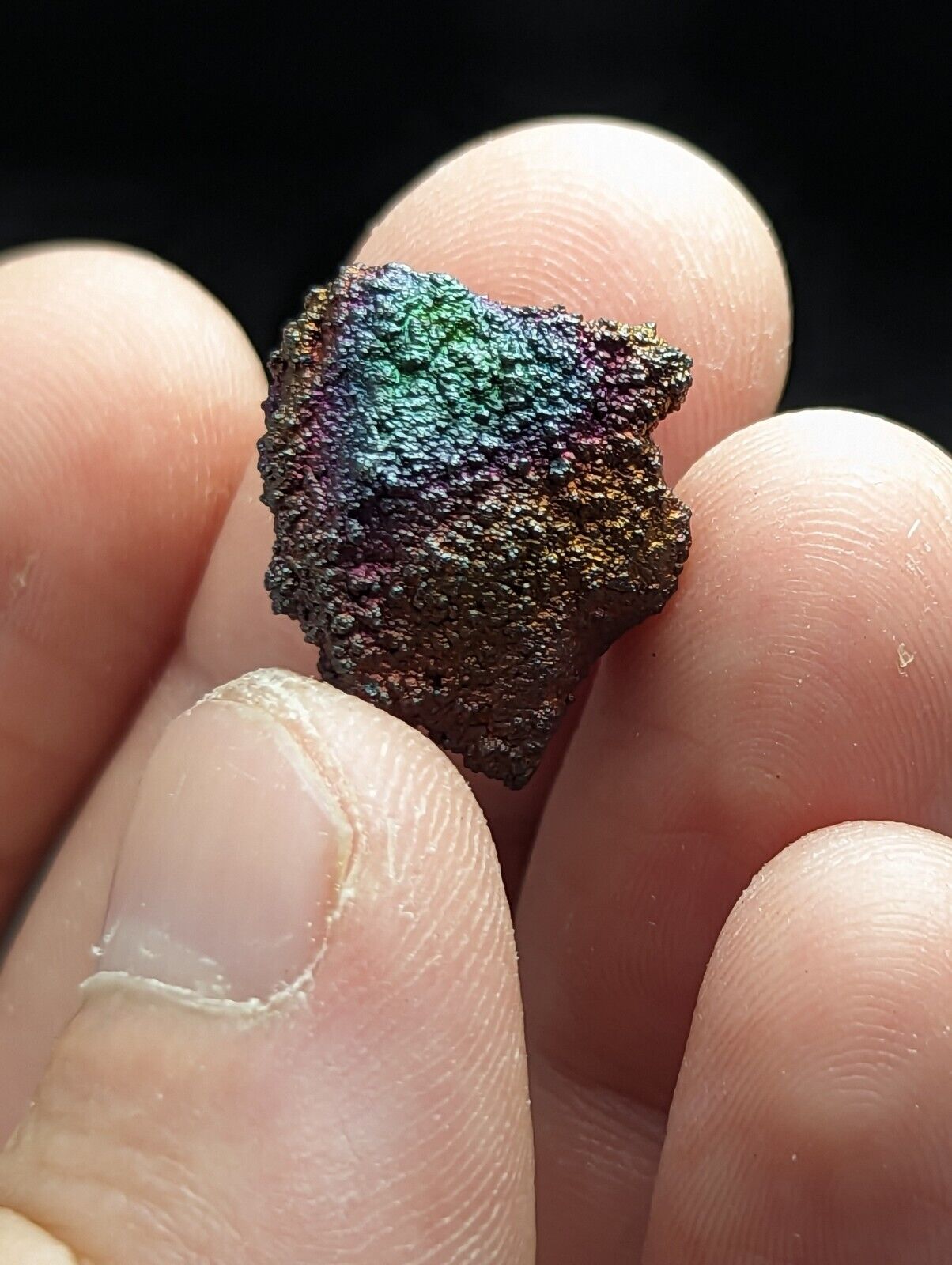 Turgite Iridescent Hematite Goethite Graves Mountain Georgia USA Old Stock - Collectibles:Rocks Fossils &