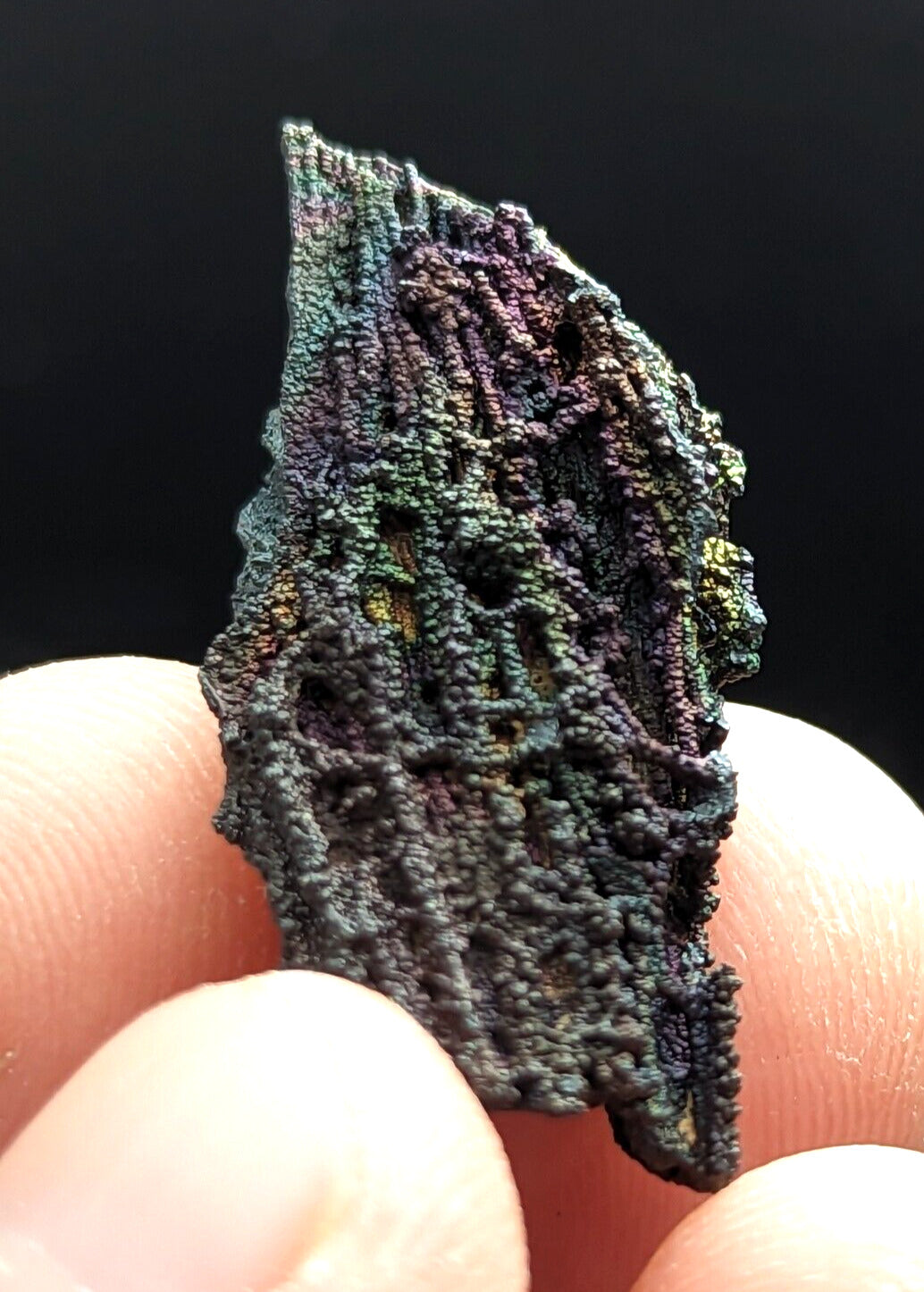 Turgite Iridescent Hematite Goethite Graves Mountain Georgia USA Old Stock - Collectibles:Rocks Fossils &