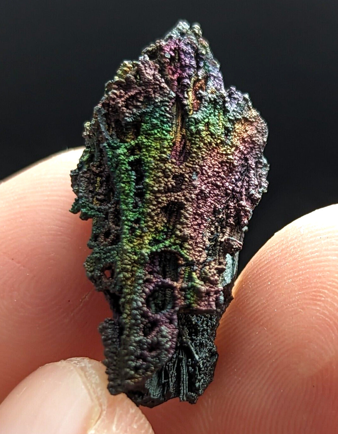 Turgite Iridescent Hematite Goethite Graves Mountain Georgia USA Old Stock - Collectibles:Rocks Fossils &