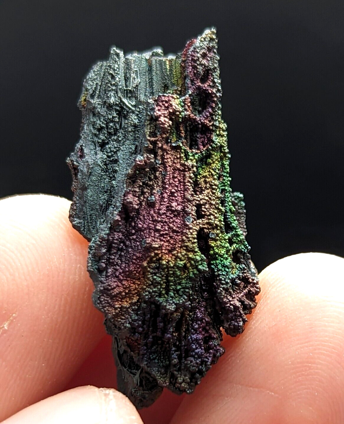 Turgite Iridescent Hematite Goethite Graves Mountain Georgia USA Old Stock - Collectibles:Rocks Fossils &