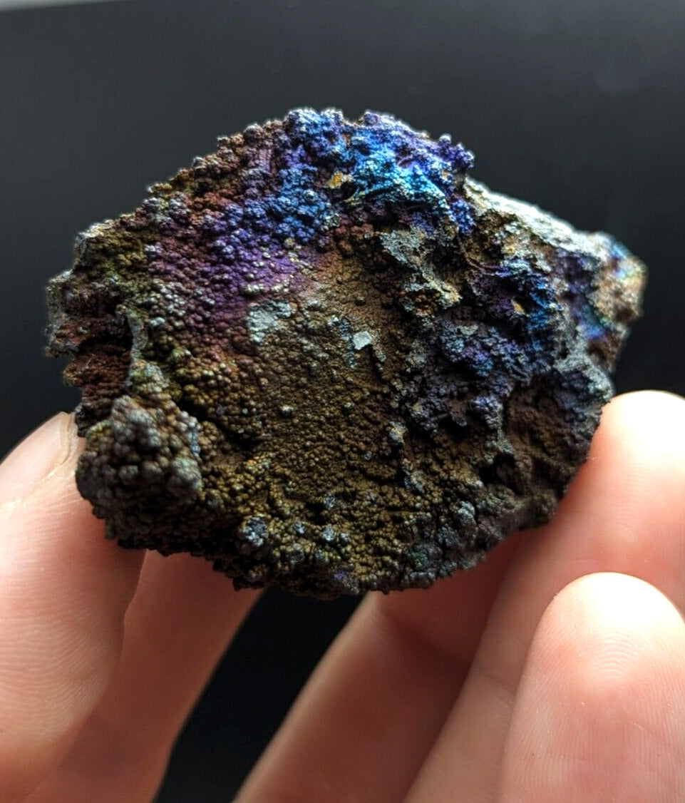 Turgite Iridescent Hematite Goethite Graves Mountain Georgia USA Old Stock - Collectibles:Rocks Fossils &