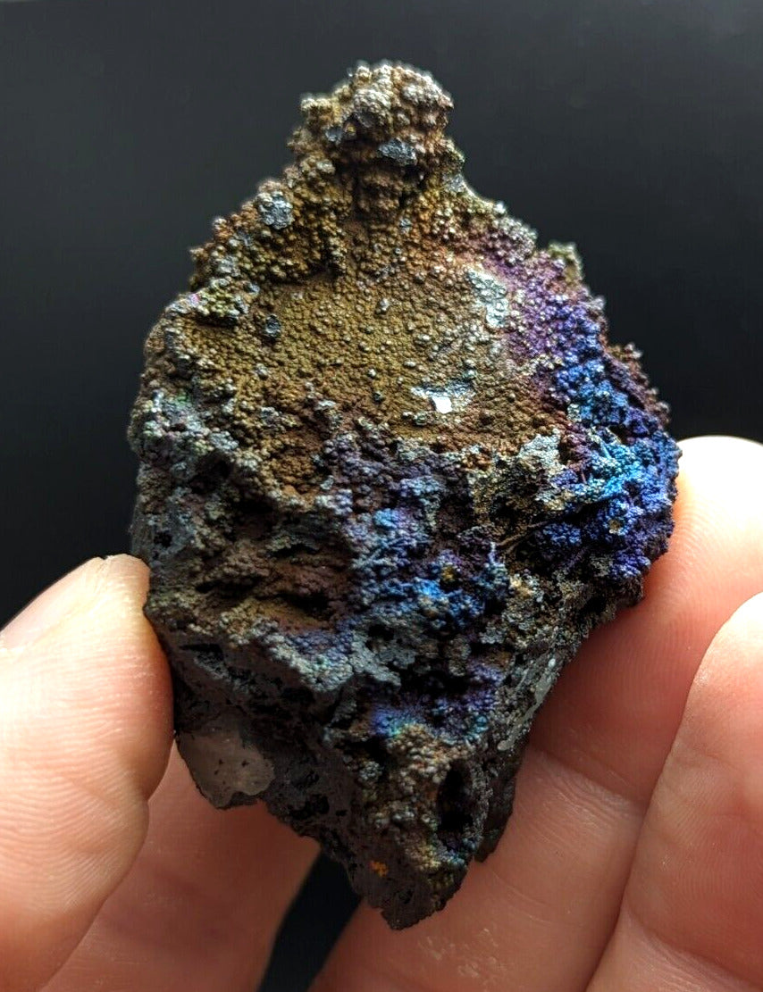 Turgite Iridescent Hematite Goethite Graves Mountain Georgia USA Old Stock - Collectibles:Rocks Fossils &