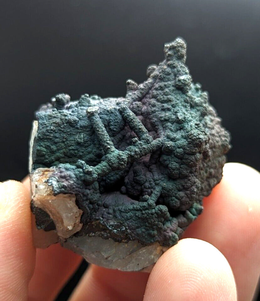 Turgite Iridescent Hematite Goethite Graves Mountain Georgia USA Old Stock - Collectibles:Rocks Fossils &