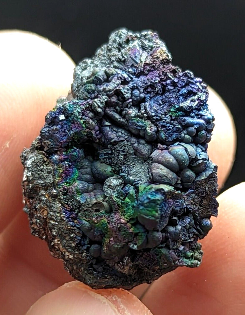 Turgite Iridescent Hematite Goethite Graves Mountain Georgia USA Old Stock - Collectibles:Rocks Fossils &