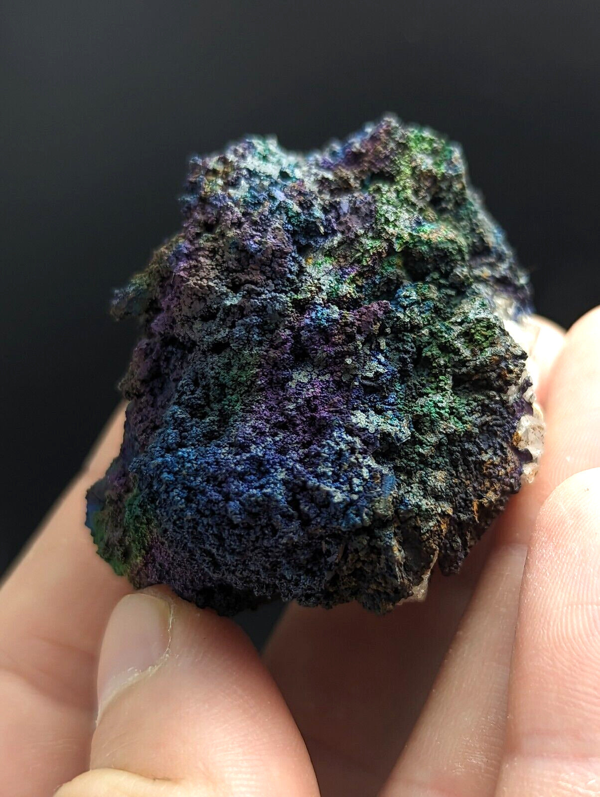 Turgite Iridescent Hematite Goethite Graves Mountain Georgia USA Old Stock - Collectibles:Rocks Fossils &