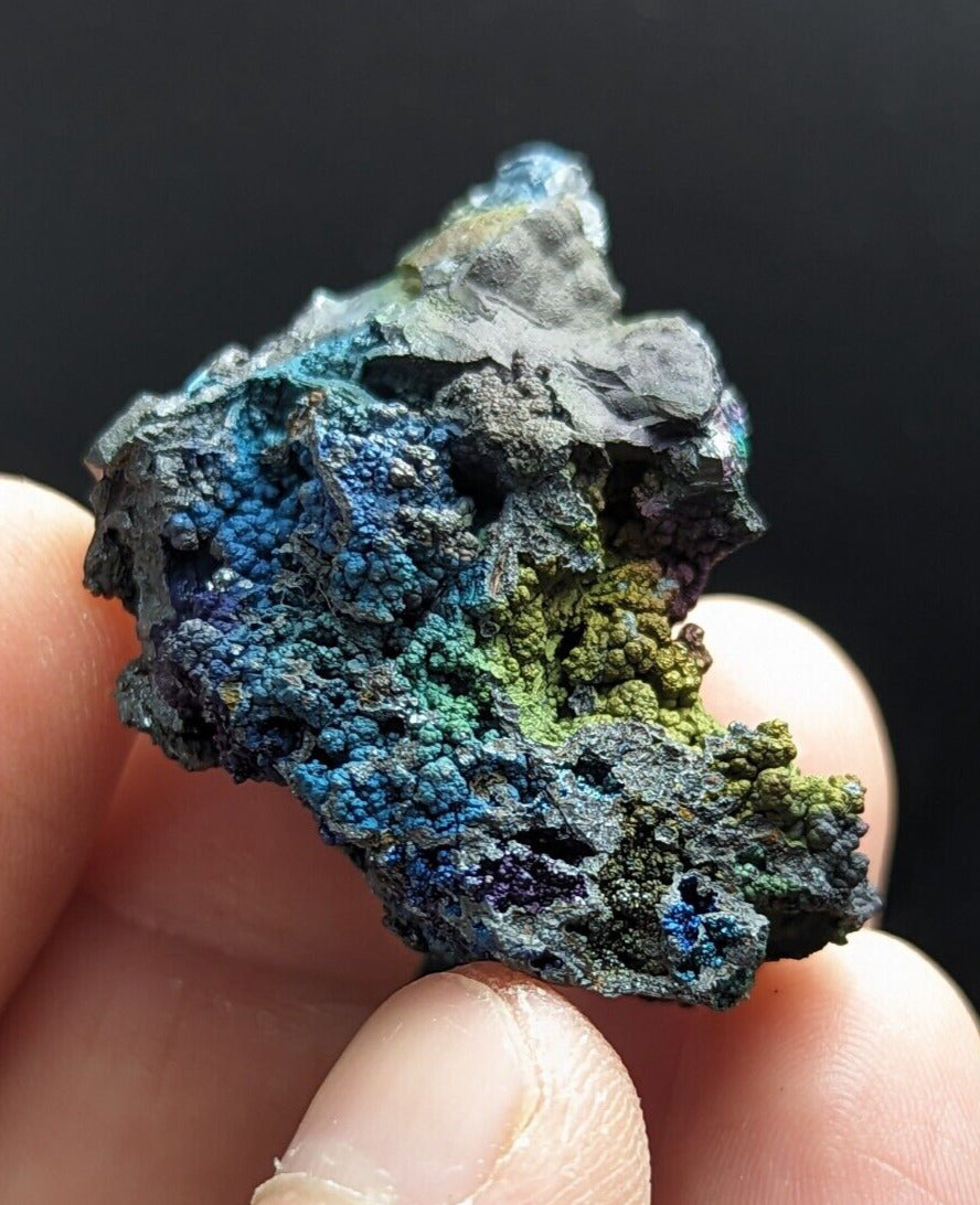 Turgite Iridescent Hematite Goethite Graves Mountain Georgia USA Old Stock - Collectibles:Rocks Fossils &