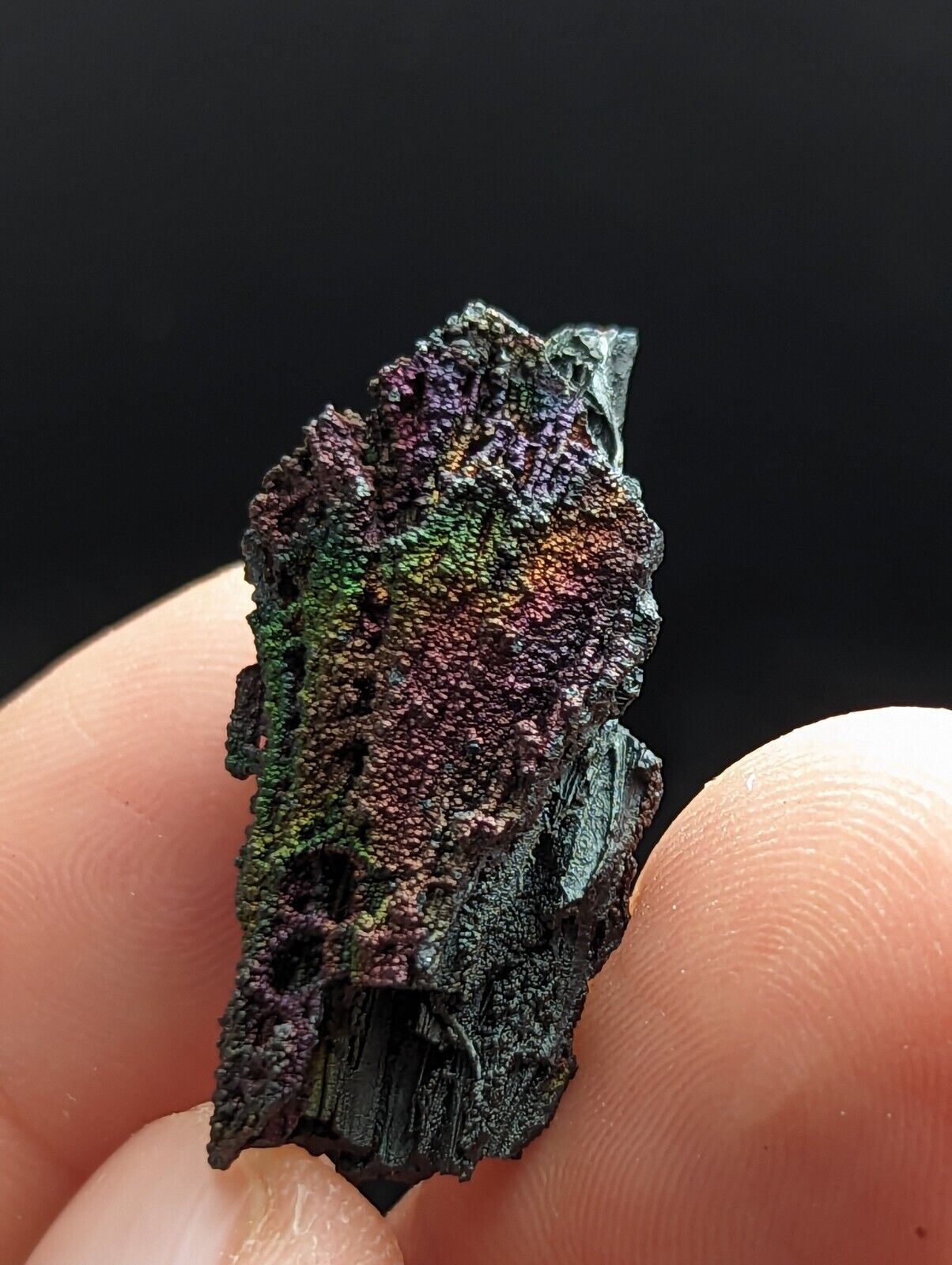 Turgite Iridescent Hematite Goethite Graves Mountain Georgia USA Old Stock - Collectibles:Rocks Fossils &
