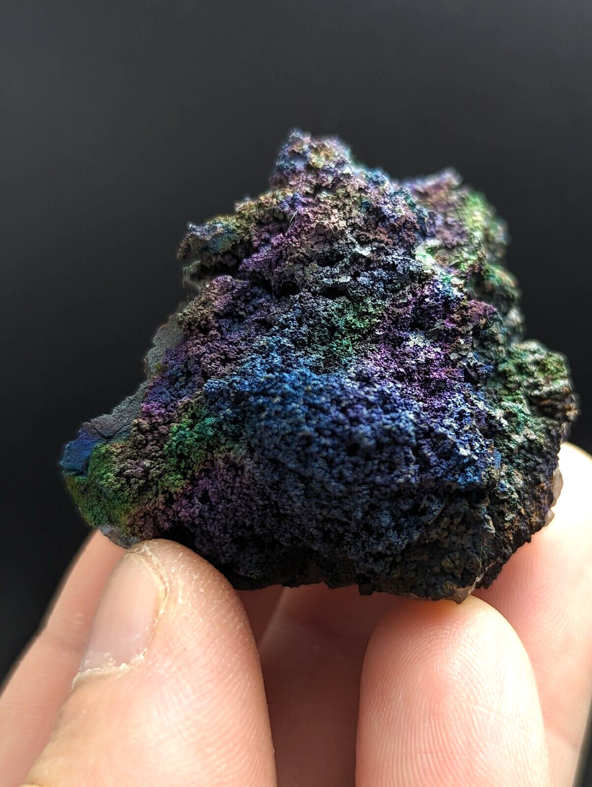 Turgite Iridescent Hematite Goethite Graves Mountain Georgia USA Old Stock - Collectibles:Rocks Fossils &