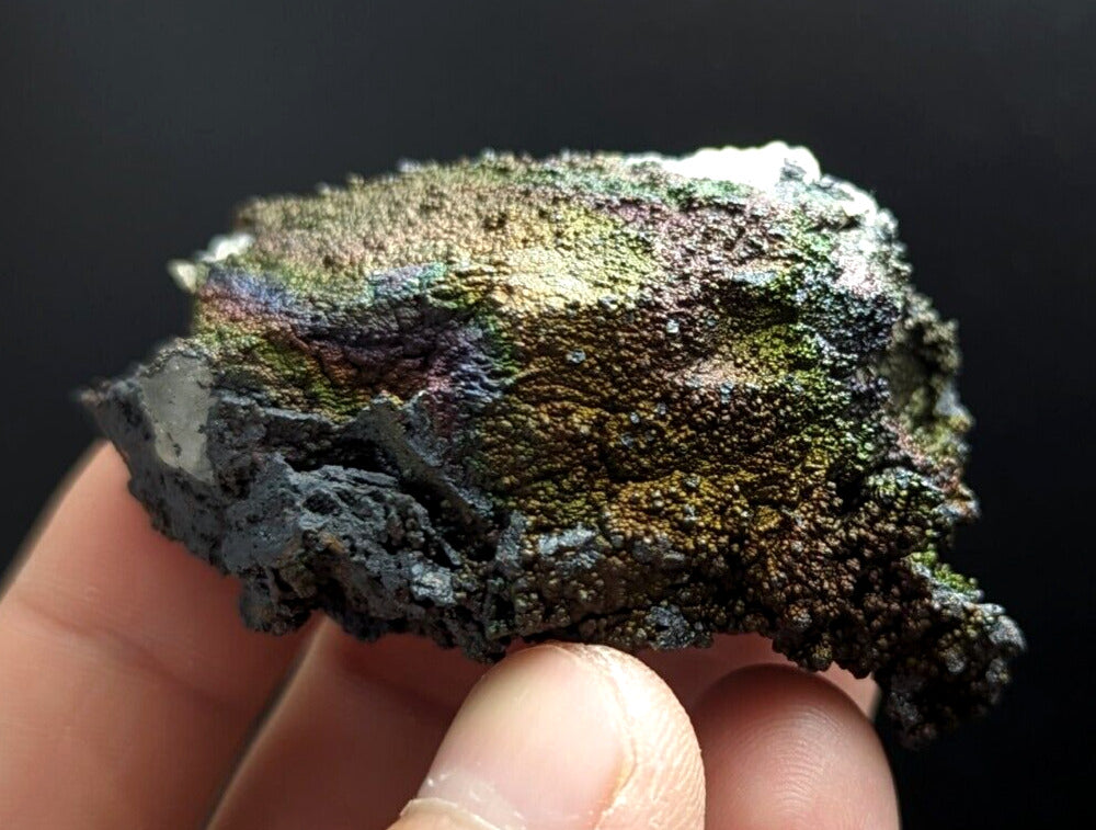 Turgite Iridescent Hematite Goethite Graves Mountain Georgia USA Old Stock - Collectibles:Rocks Fossils &