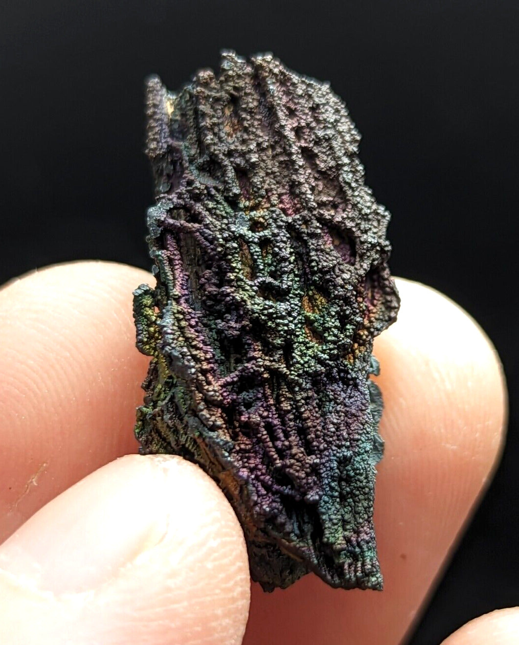 Turgite Iridescent Hematite Goethite Graves Mountain Georgia USA Old Stock - Collectibles:Rocks Fossils &