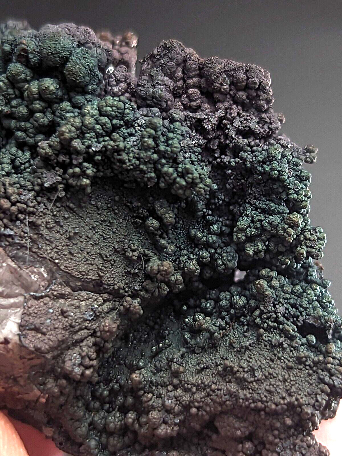 Turgite Iridescent Hematite Goethite Graves Mountain Georgia USA Old Stock - Collectibles:Rocks Fossils &