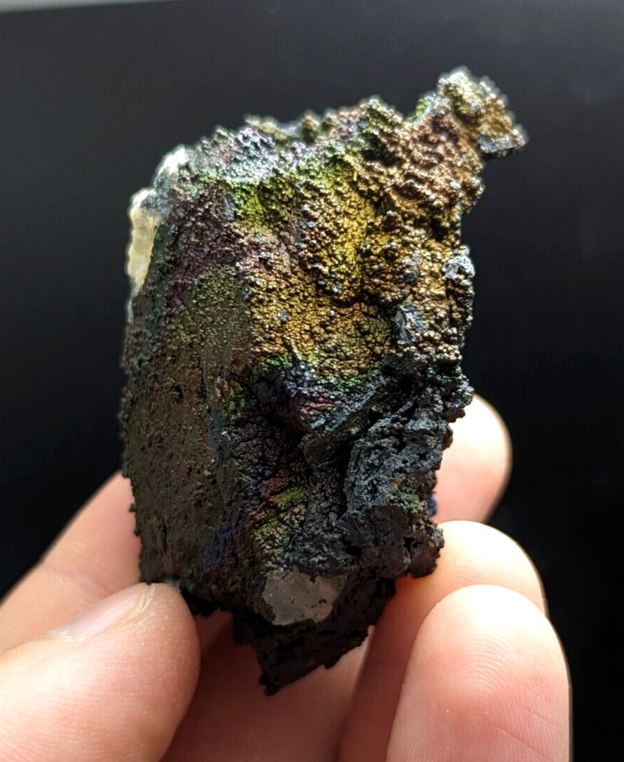 Turgite Iridescent Hematite Goethite Graves Mountain Georgia USA Old Stock - Collectibles:Rocks Fossils &