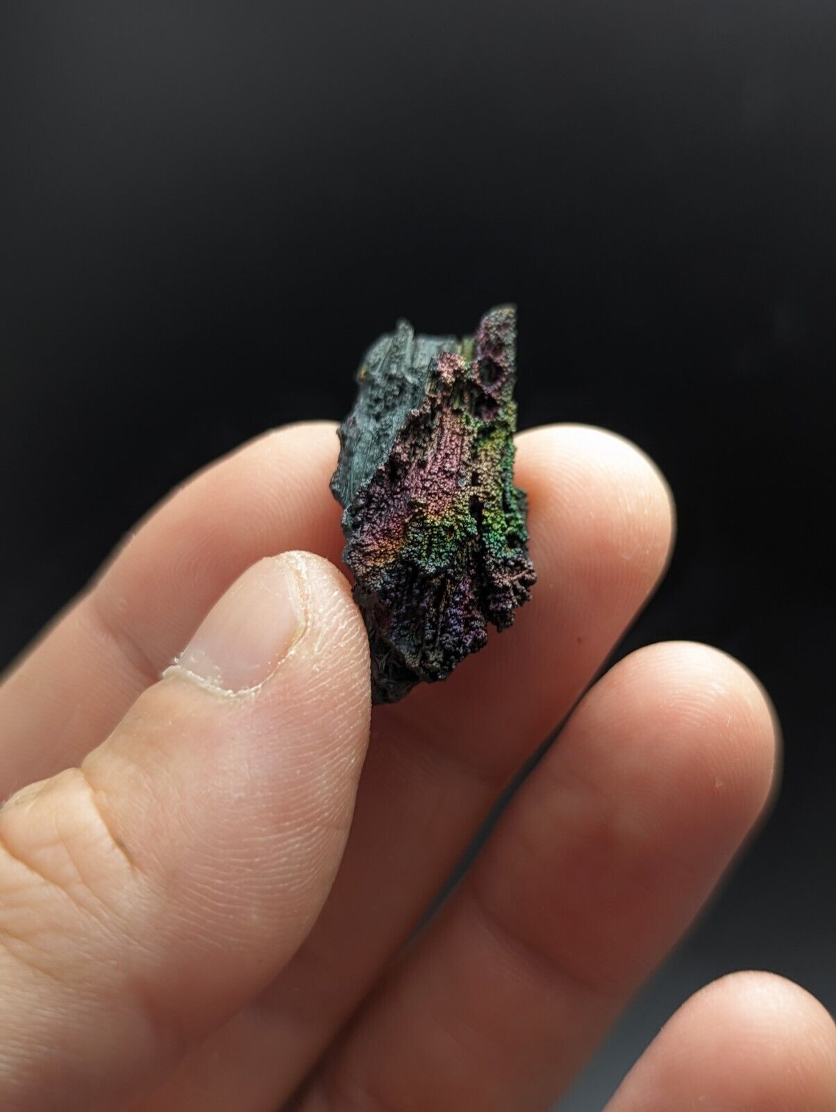 Turgite Iridescent Hematite Goethite Graves Mountain Georgia USA Old Stock - Collectibles:Rocks Fossils &