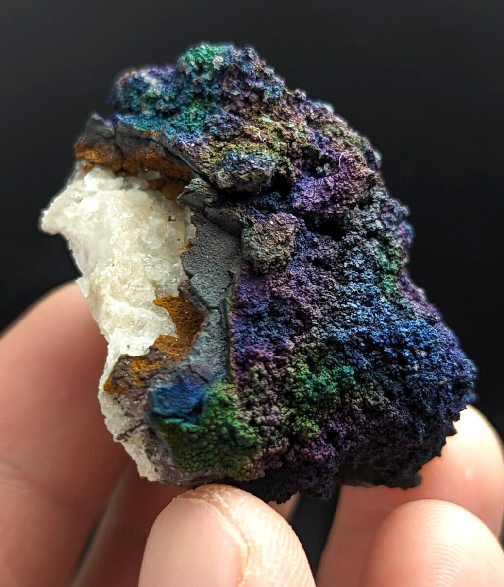 Turgite Iridescent Hematite Goethite Graves Mountain Georgia USA Old Stock - Collectibles:Rocks Fossils &