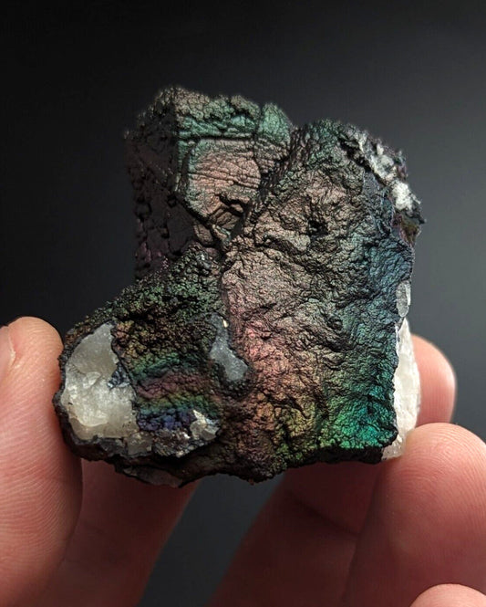 Turgite Iridescent Hematite Goethite Graves Mountain Georgia USA Old Stock - Collectibles:Rocks Fossils &