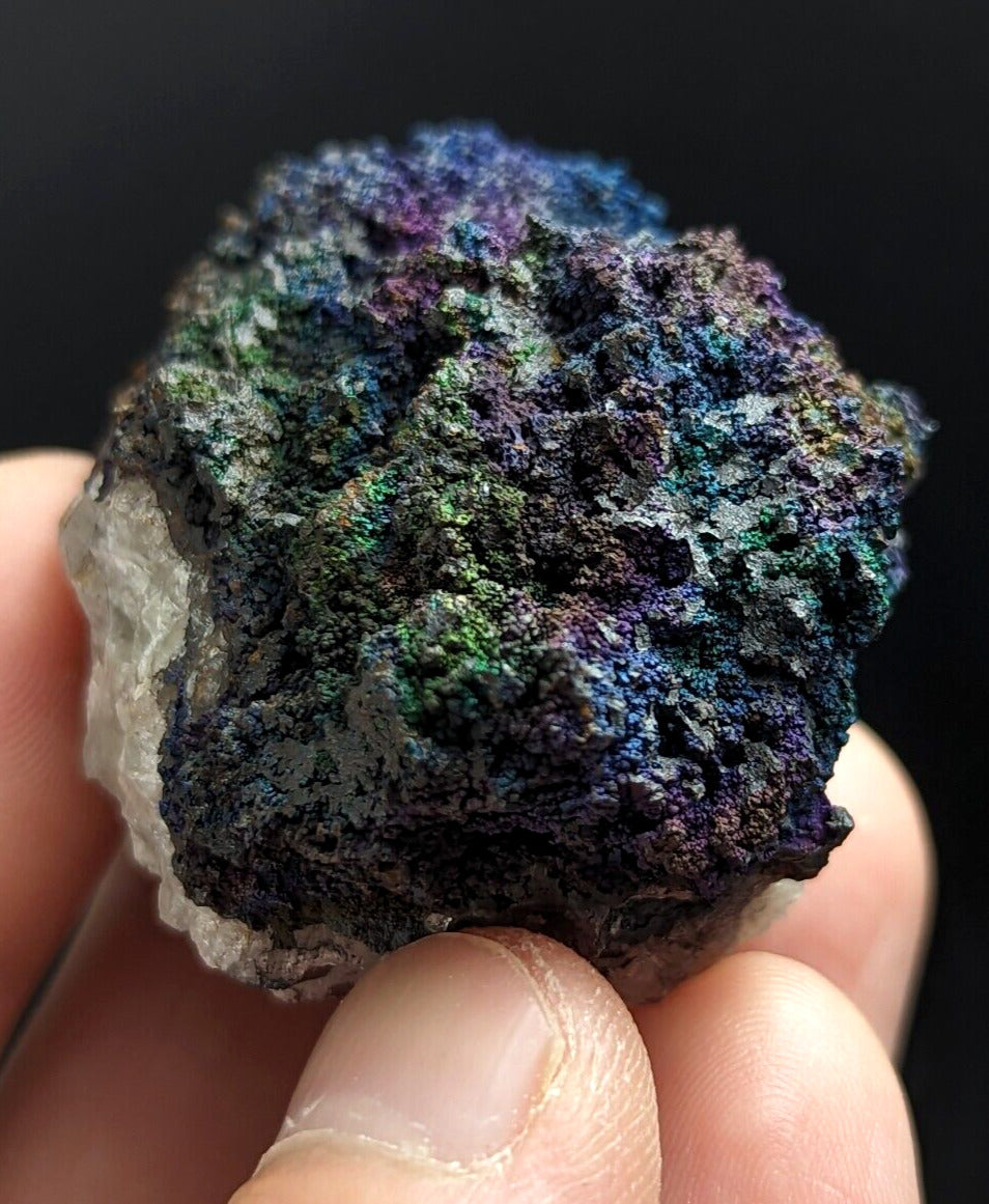 Turgite Iridescent Hematite Goethite Graves Mountain Georgia USA Old Stock - Collectibles:Rocks Fossils &