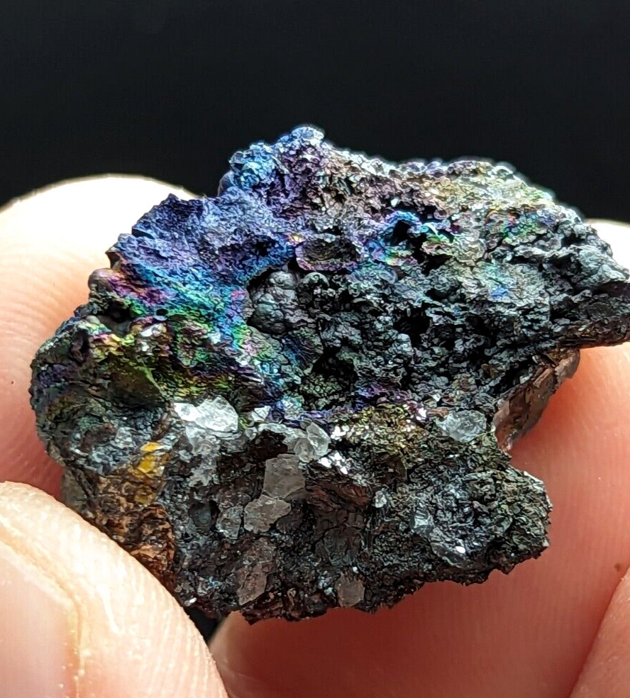 Turgite Iridescent Hematite Goethite Graves Mountain Georgia USA Old Stock - Collectibles:Rocks Fossils &