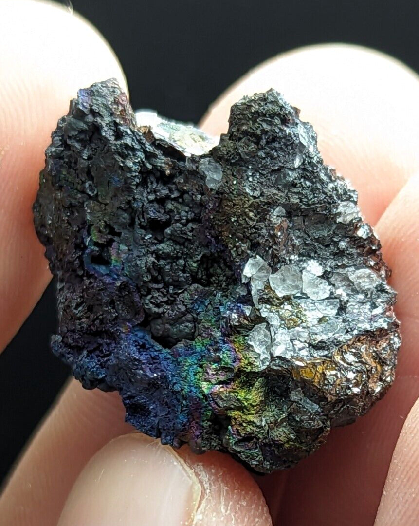 Turgite Iridescent Hematite Goethite Graves Mountain Georgia USA Old Stock - Collectibles:Rocks Fossils &