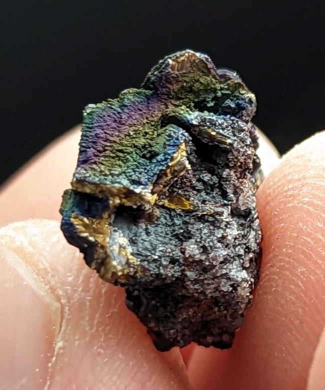 Turgite Iridescent Hematite Kyanite Graves Mountain Georgia USA Old Stock - Collectibles:Rocks Fossils &