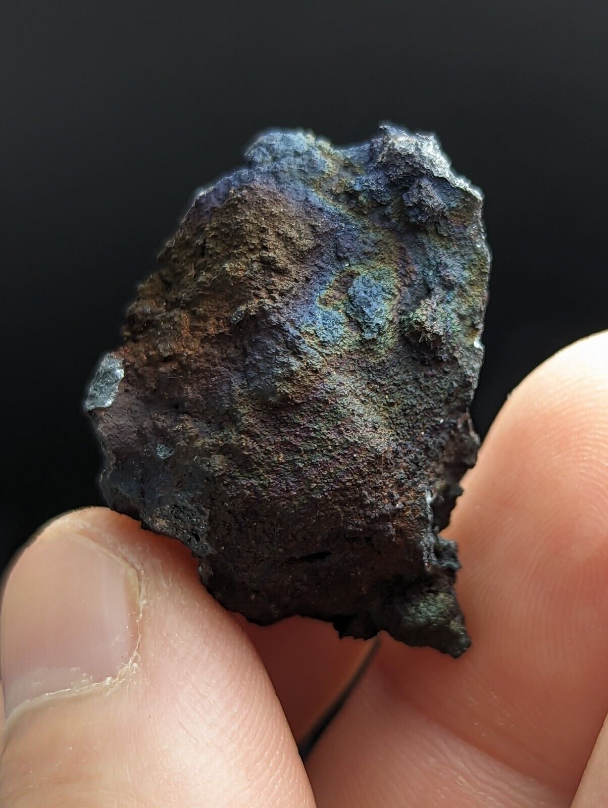 Turgite Iridescent Hematite/ Rainbows Graves Mountain Georgia Old Stock - Collectibles:Rocks Fossils &
