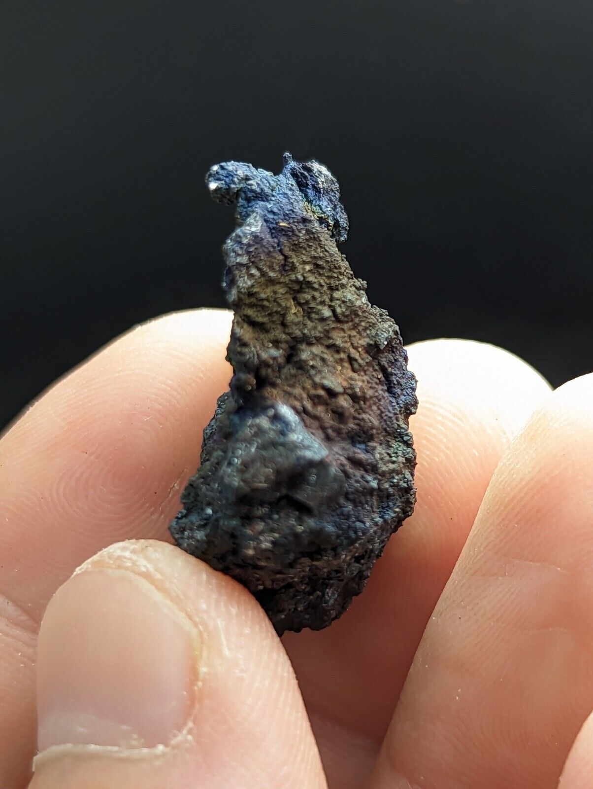 Turgite Iridescent Hematite/ Rainbows Graves Mountain Georgia Old Stock - Collectibles:Rocks Fossils &