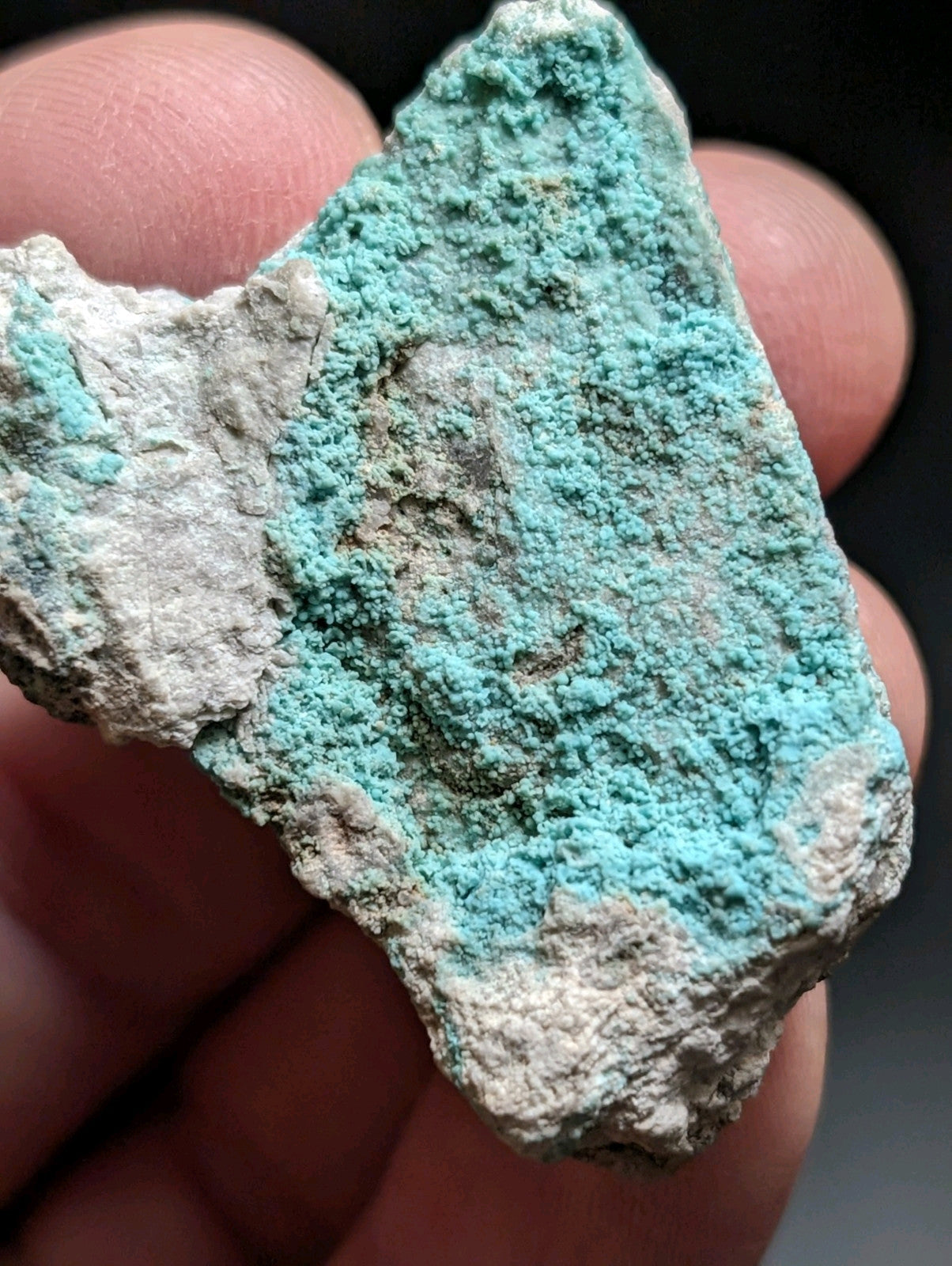Turquoise Bluebird Mine Polk County Arkansas Old Stock Rare/Unique - Collectibles:Rocks Fossils & Minerals:Crystals