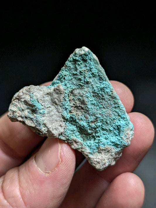 Turquoise Bluebird Mine Polk County Arkansas Old Stock Rare/Unique - Collectibles:Rocks Fossils & Minerals:Crystals