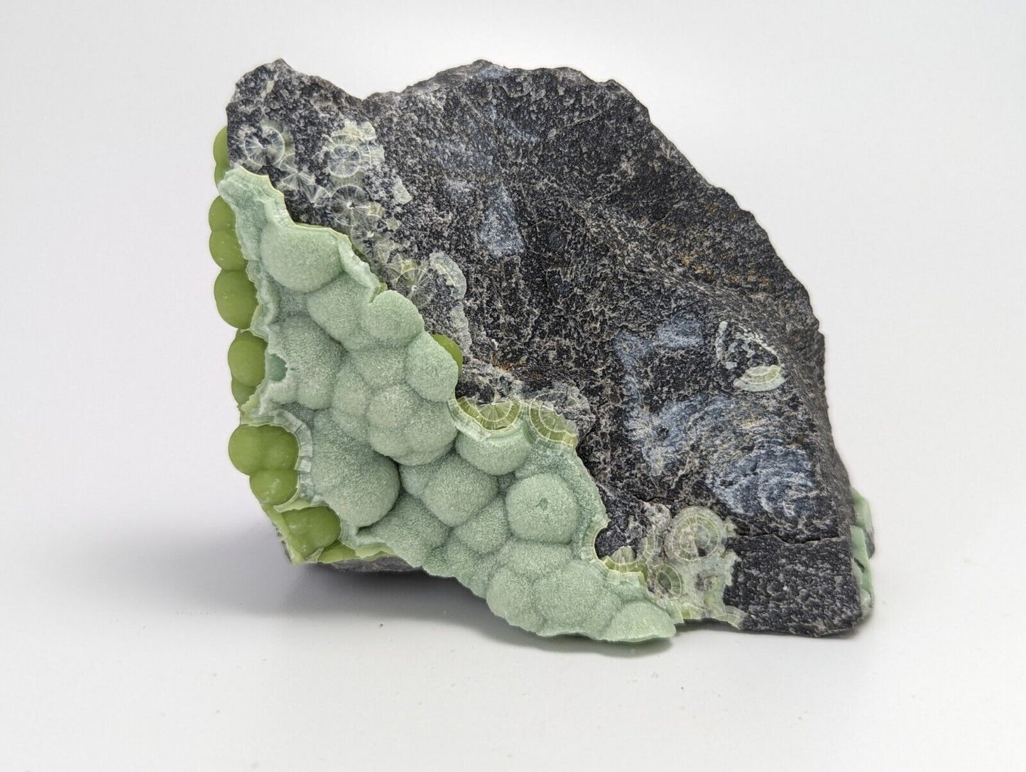 Unique Green Wavellite - Fantastic 1990s Old Stock - Mauldin Mountain Arkansas - Collectibles:Rocks Fossils &