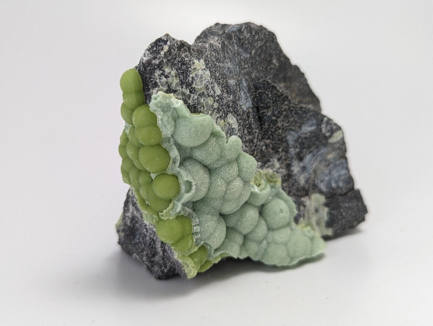 Unique Green Wavellite - Fantastic 1990s Old Stock - Mauldin Mountain Arkansas - Collectibles:Rocks Fossils &