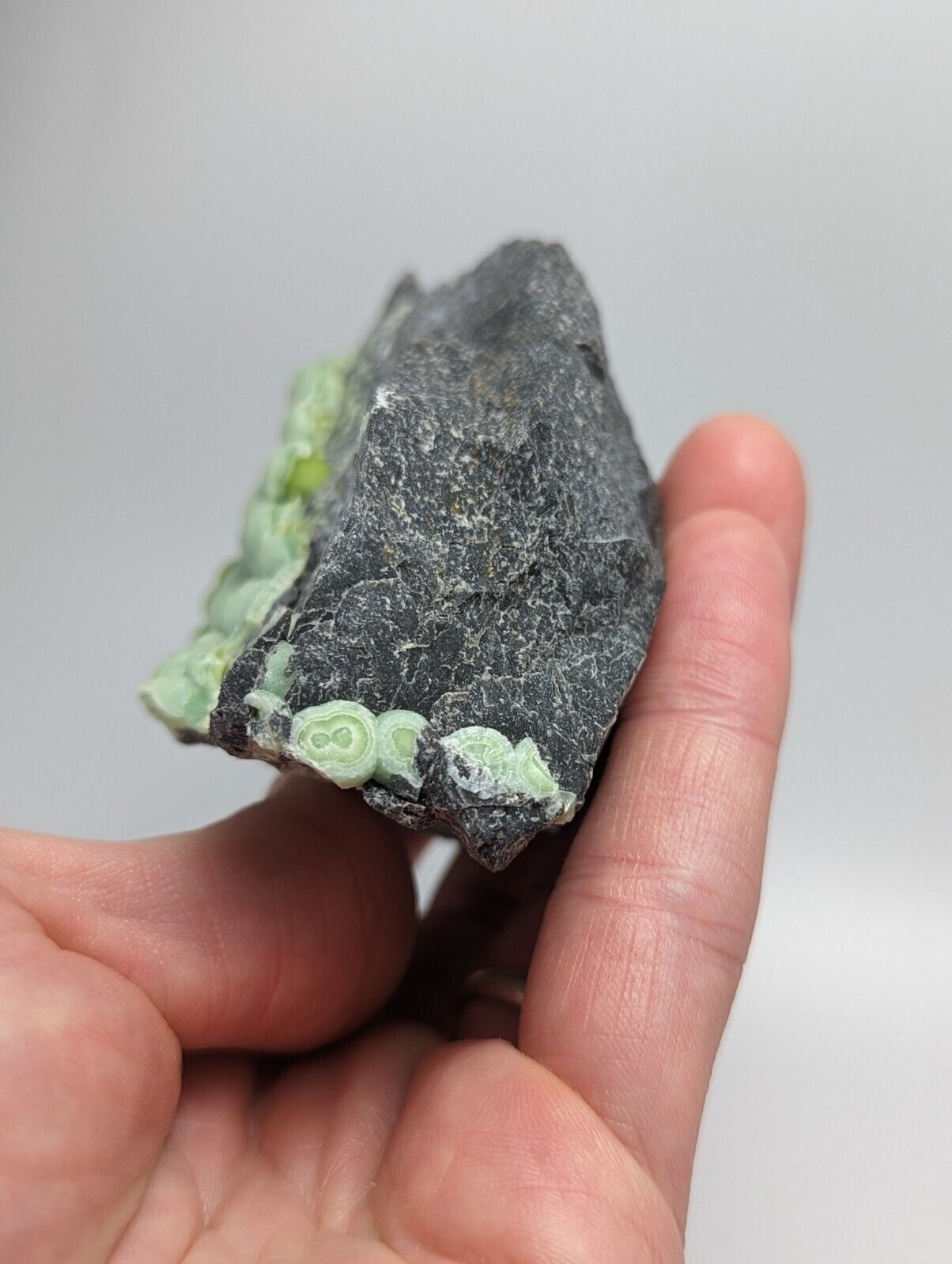 Unique Green Wavellite - Fantastic 1990s Old Stock - Mauldin Mountain Arkansas - Collectibles:Rocks Fossils &