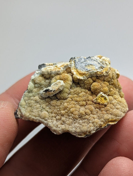 Unique Iron-included Wavellite -Old Stock - Mauldin Mountain Arkansas - Collectibles:Rocks Fossils & Minerals:Crystals