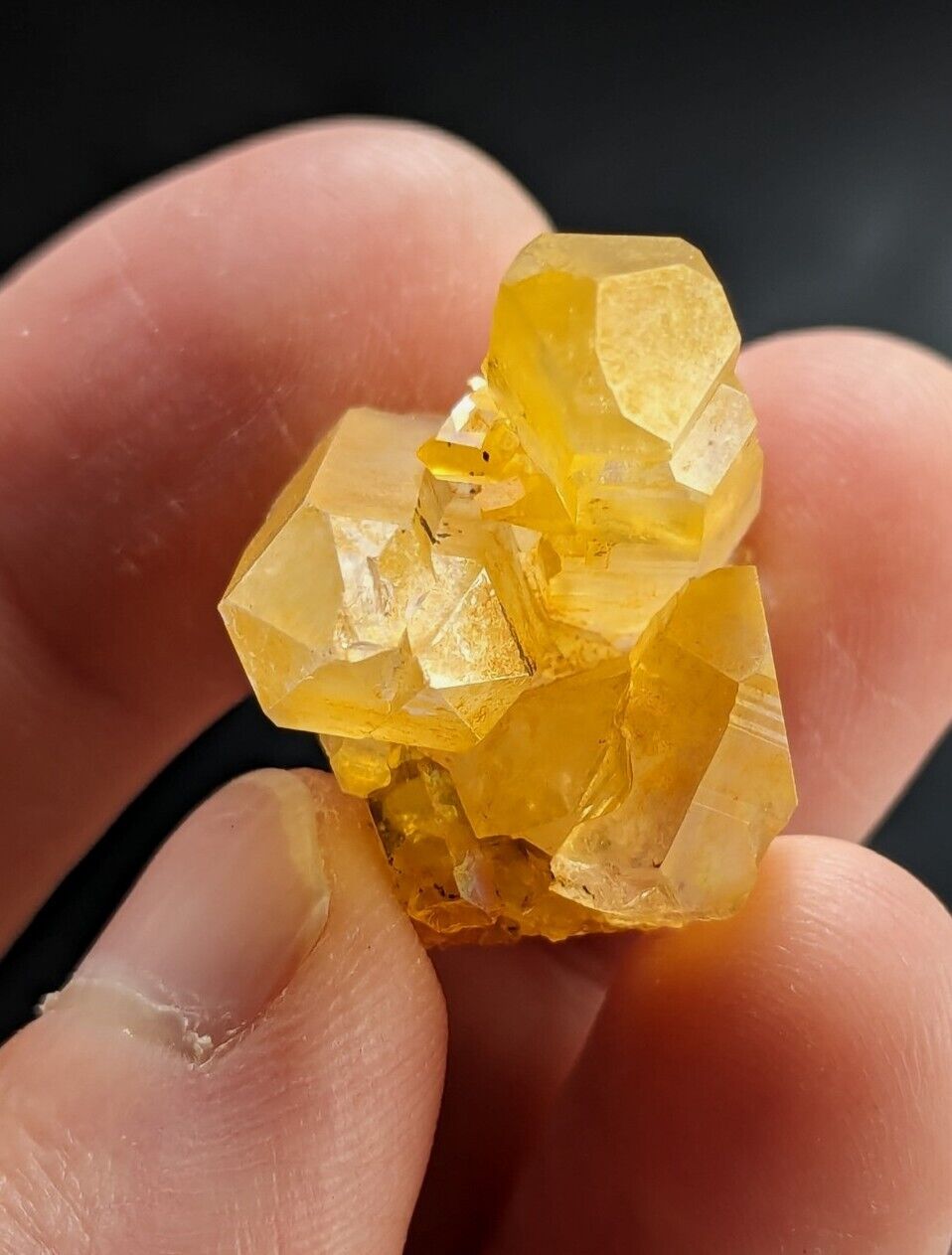 Unique Quartz Crystal Cluster- Garland County Arkansas w/ natural iridescence - Collectibles:Rocks Fossils &