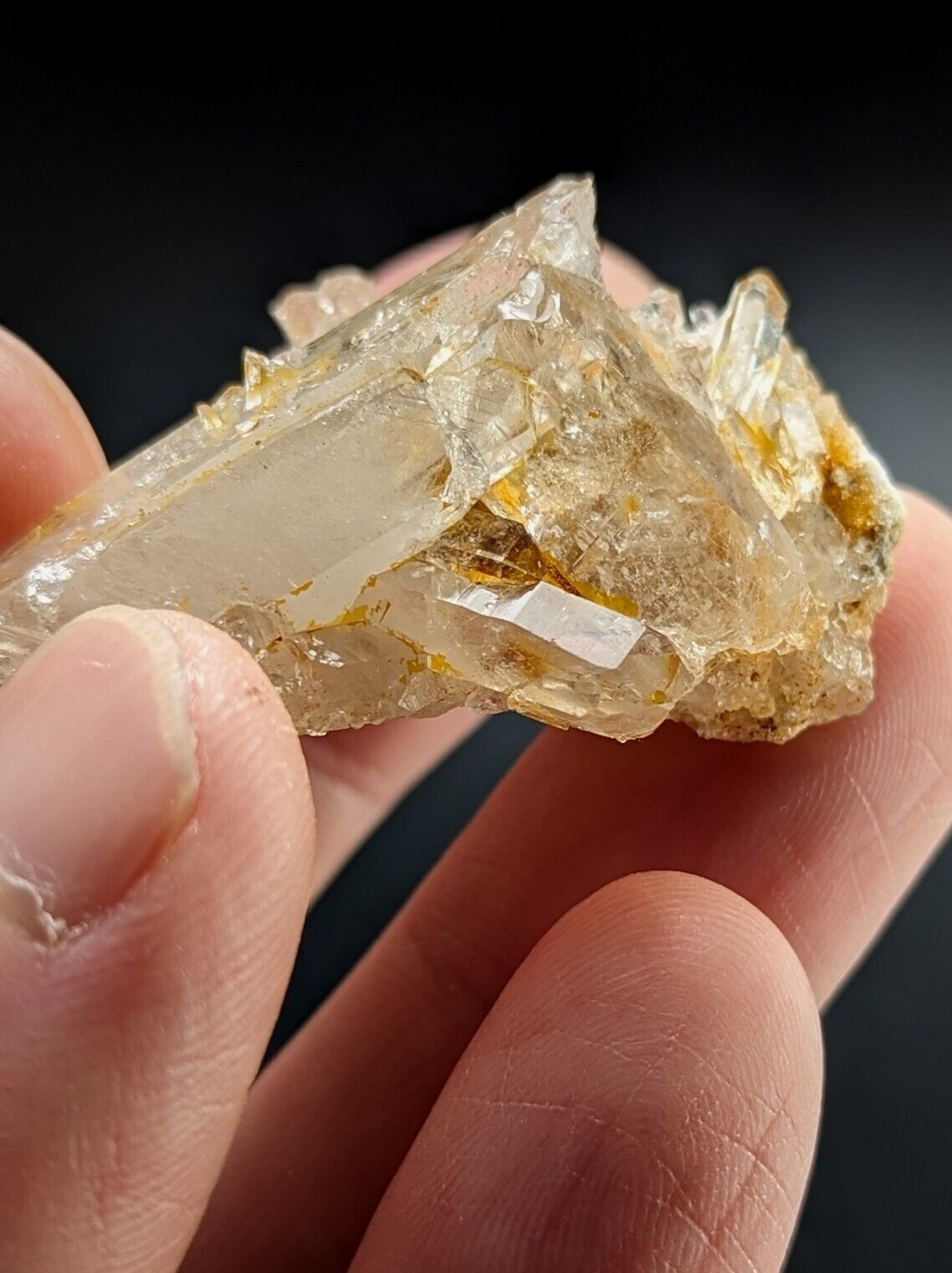 Unique Quartz Crystal Floater Cluster- Garland County Arkansas - Collectibles:Rocks Fossils & Minerals:Crystals Mineral
