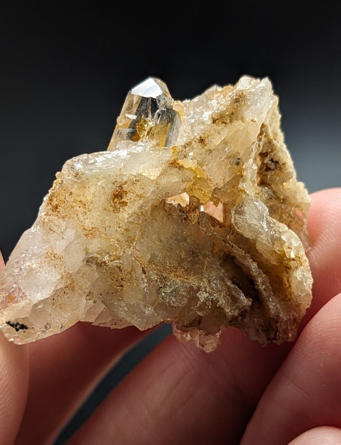 Unique Quartz Crystal Floater Cluster- Garland County Arkansas - Collectibles:Rocks Fossils & Minerals:Crystals Mineral
