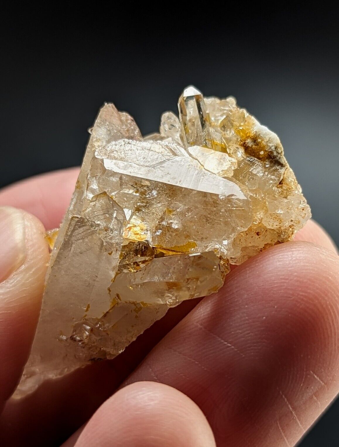 Unique Quartz Crystal Floater Cluster- Garland County Arkansas - Collectibles:Rocks Fossils & Minerals:Crystals Mineral