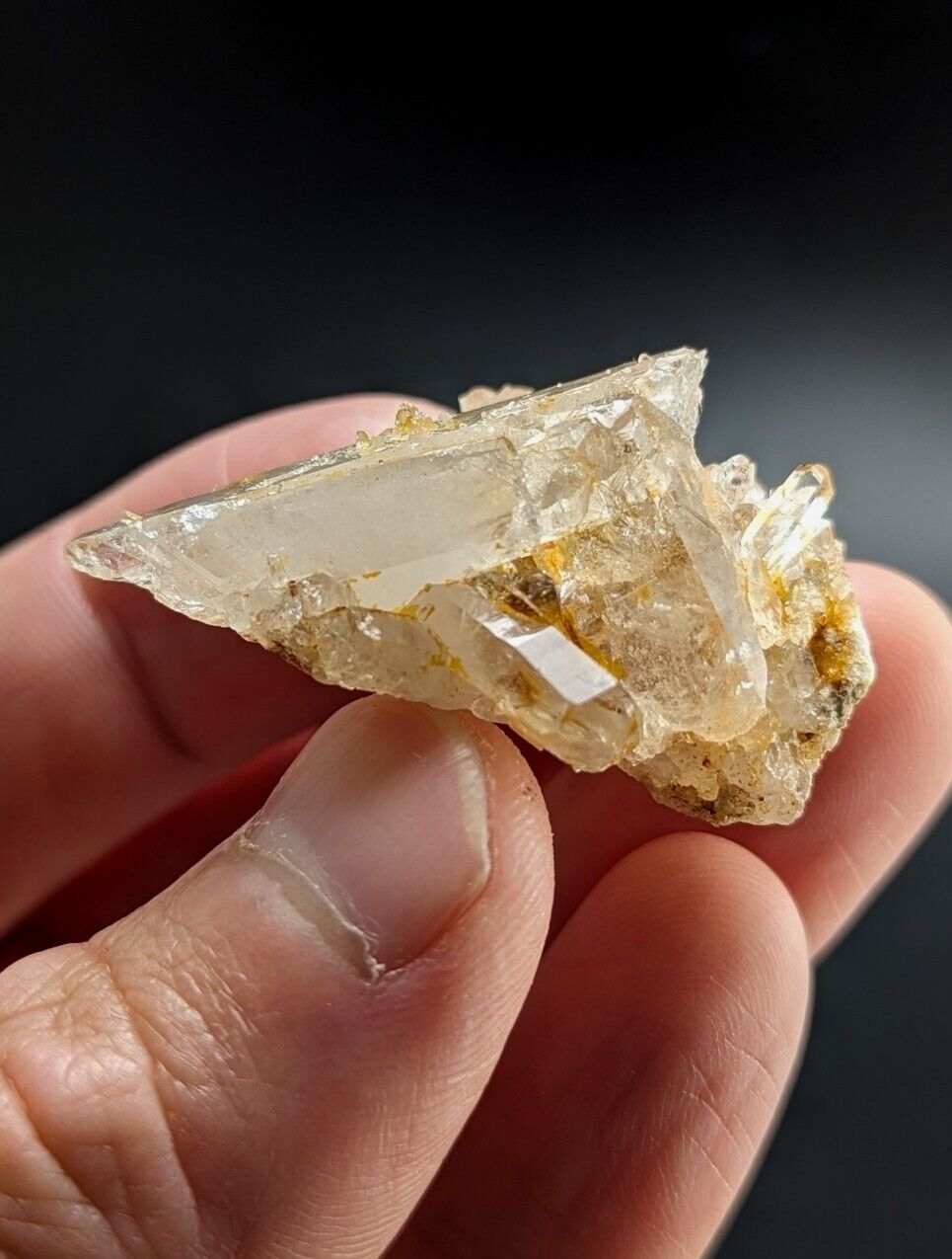 Unique Quartz Crystal Floater Cluster- Garland County Arkansas - Collectibles:Rocks Fossils & Minerals:Crystals Mineral