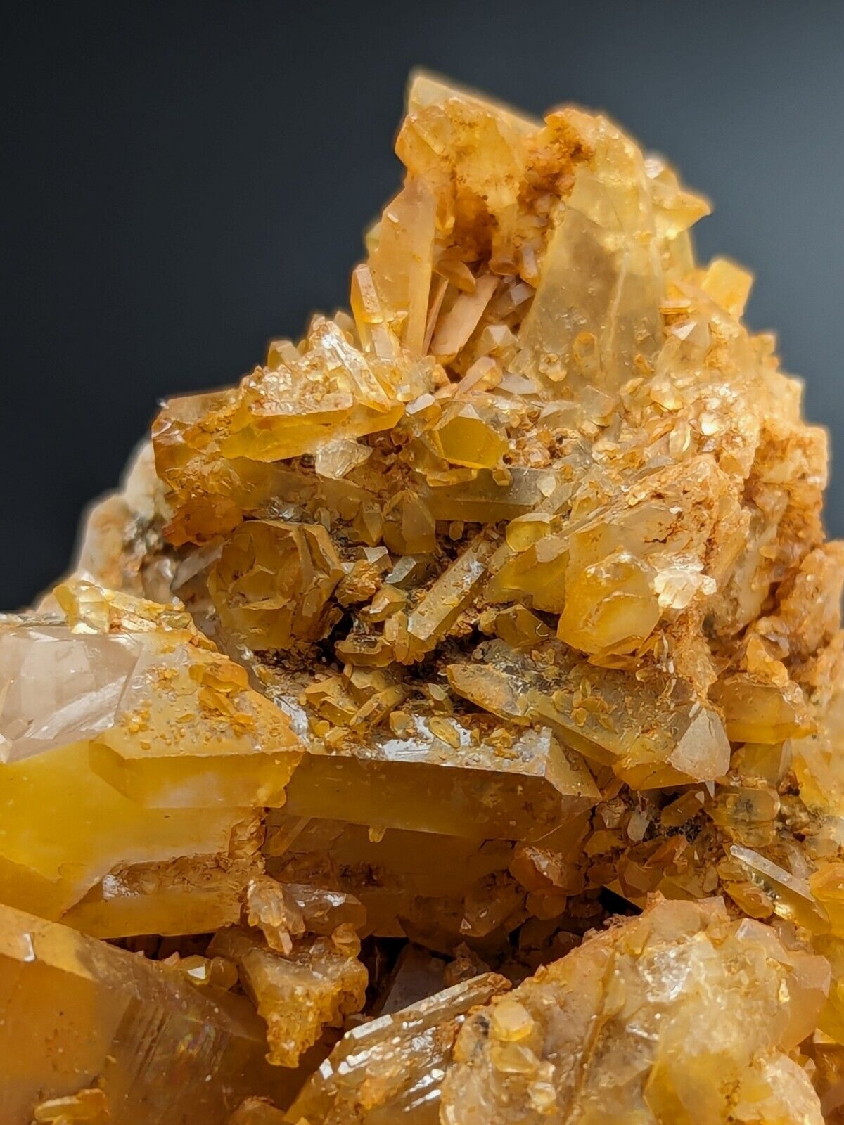 Unique Quartz Crystal Floater - Garland County Arkansas w/ natural iridescence - Collectibles:Rocks Fossils &