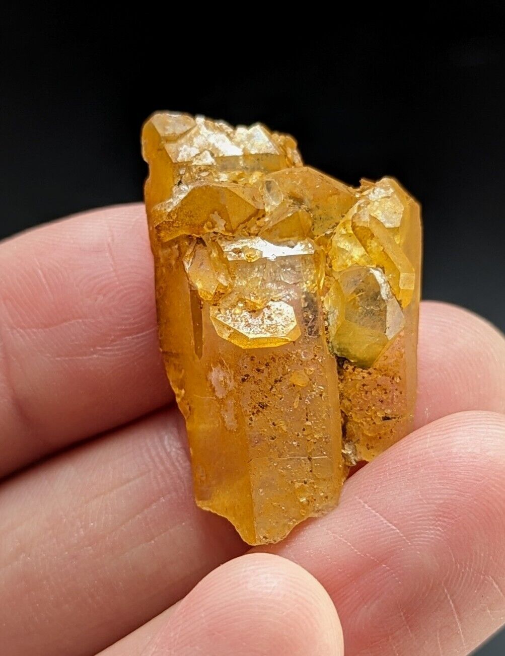 Unique Quartz Crystal Floater - Garland County Arkansas w/ natural iridescence - Collectibles:Rocks Fossils &