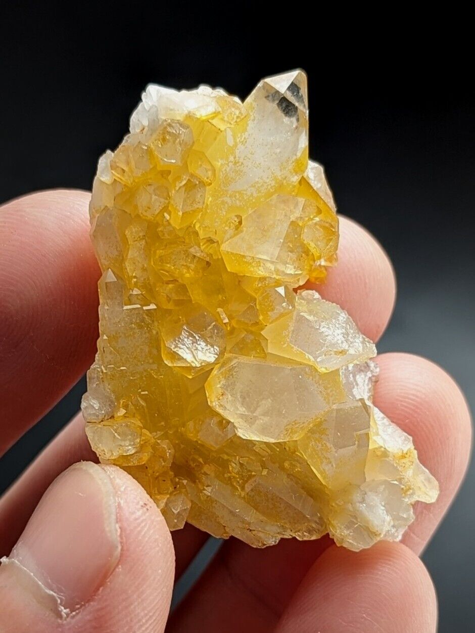 Unique Quartz Crystal Floater - Garland County Arkansas w/ natural iridescence - Collectibles:Rocks Fossils &