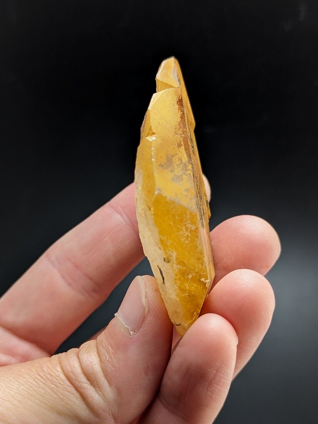 Unique Quartz Crystal Floater - Garland County Arkansas w/ natural iridescence - Collectibles:Rocks Fossils &