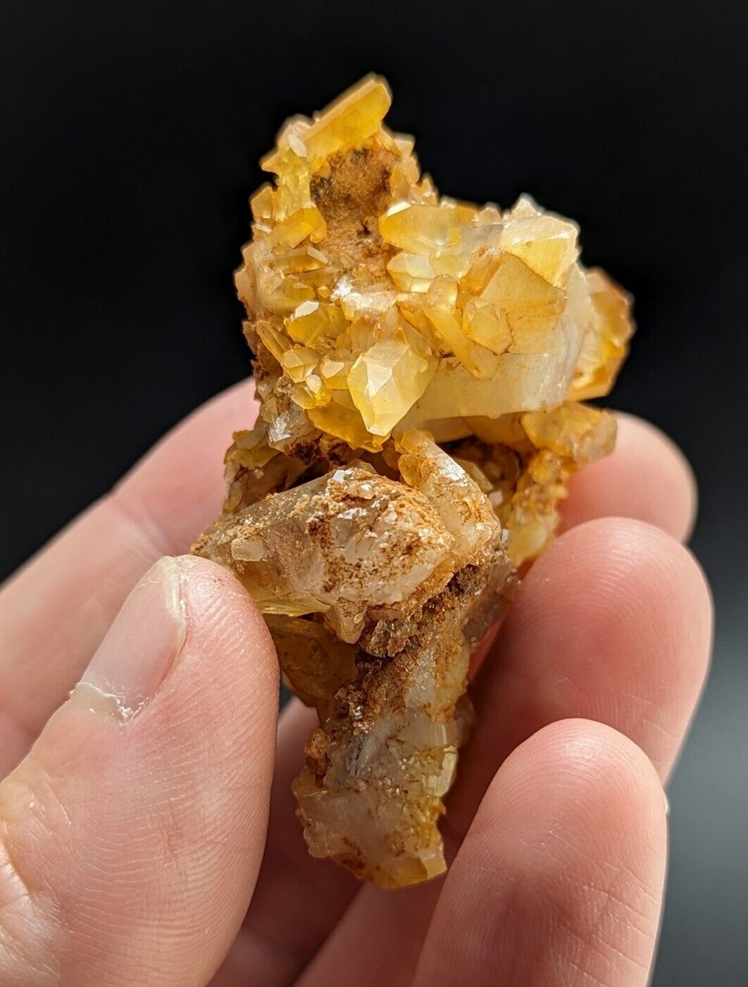 Unique Quartz Crystal Floater - Garland County Arkansas w/ natural iridescence - Collectibles:Rocks Fossils &