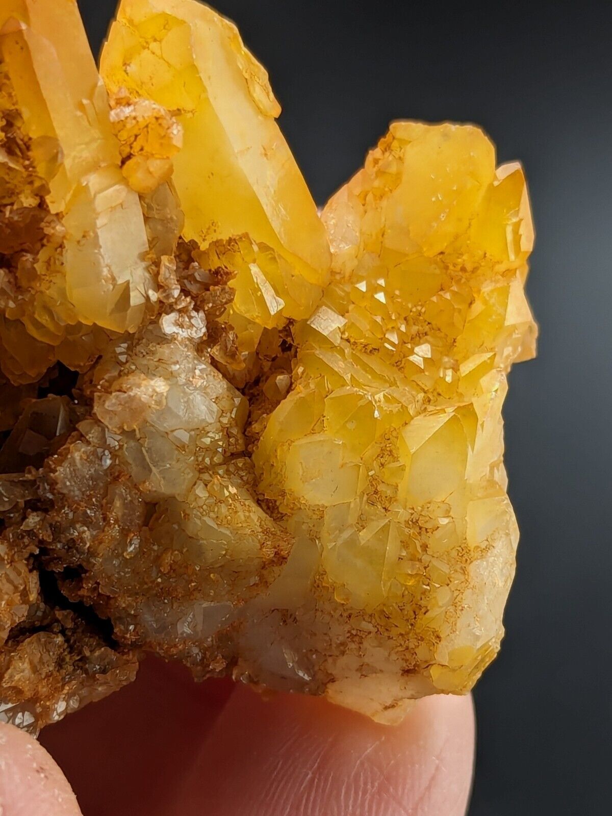 Unique Quartz Crystal Floater - Garland County Arkansas w/ natural iridescence - Collectibles:Rocks Fossils &